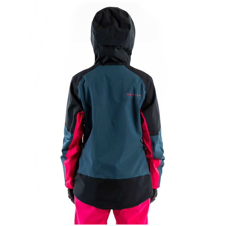 Oakley Camellia Jacket - Women's Black/Blue