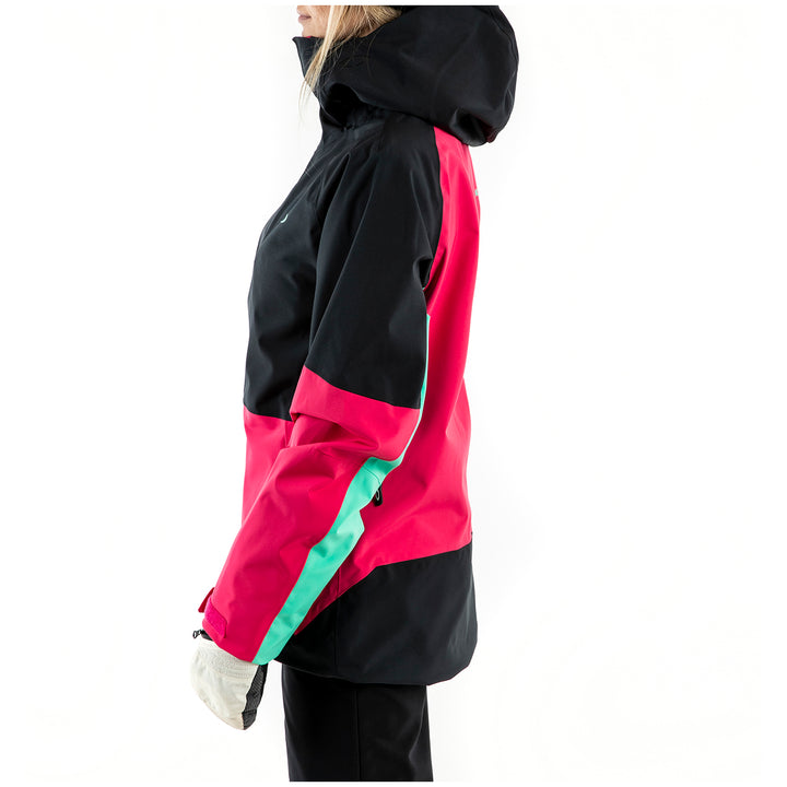 Oakley Camellia Jacket - Women's Black/Rubine
