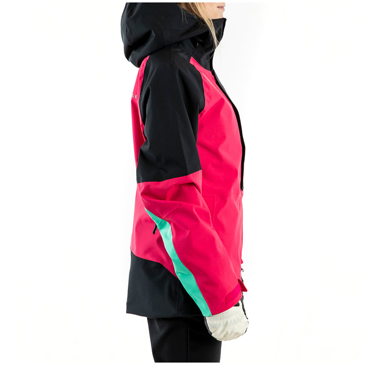 Oakley Camellia Jacket - Women's Black/Rubine