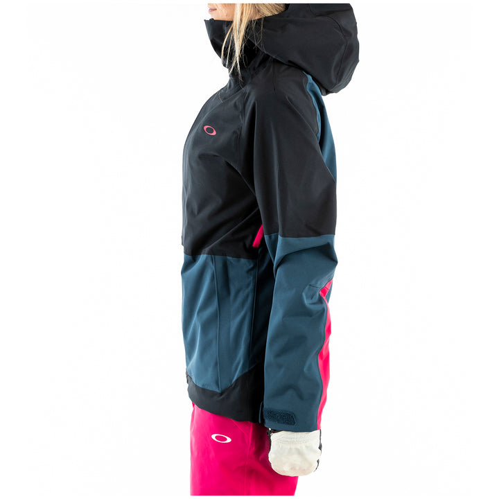 Oakley Camellia Jacket - Women's Black/Blue
