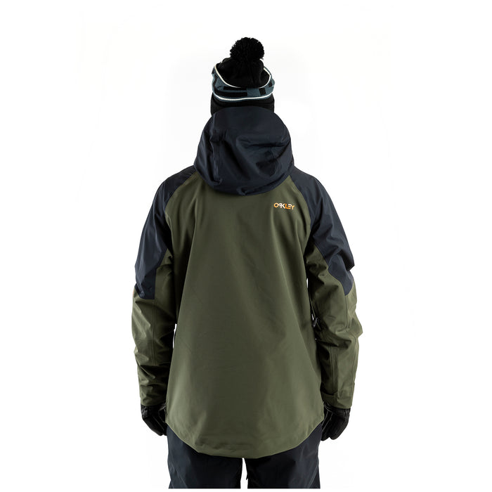 Oakley TNP Lined Shell Anorak - Men's Black/Green