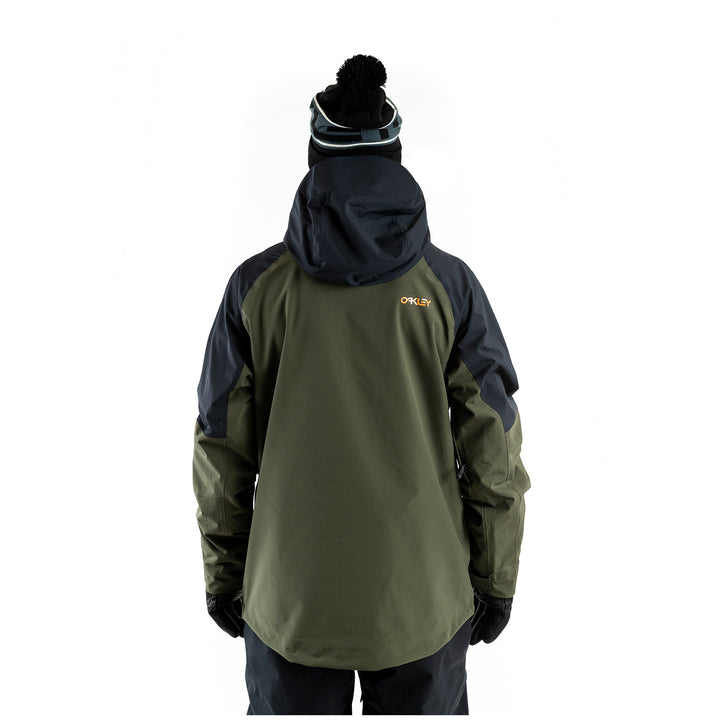 Oakley TNP Lined Shell Anorak - Men's Black/Green