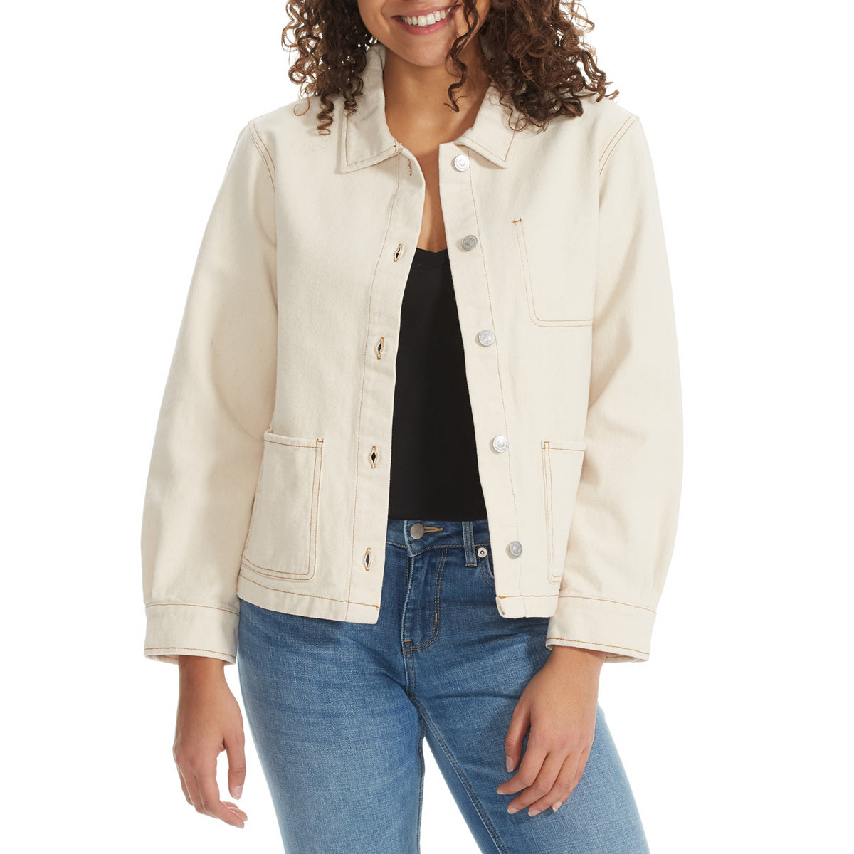Rhythm Chore Jacket - Women's Vintage White