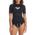 Roxy Whole Hearted Short Sleeve Rashguard - Women's Anthracite