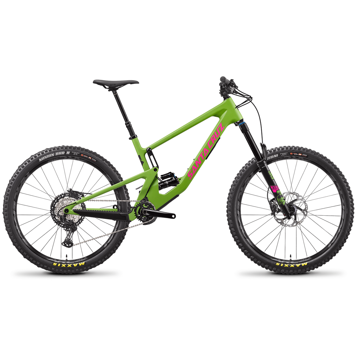 Santa Cruz Bicycles Nomad C XT Complete Mountain Bike 2021 Adder Green