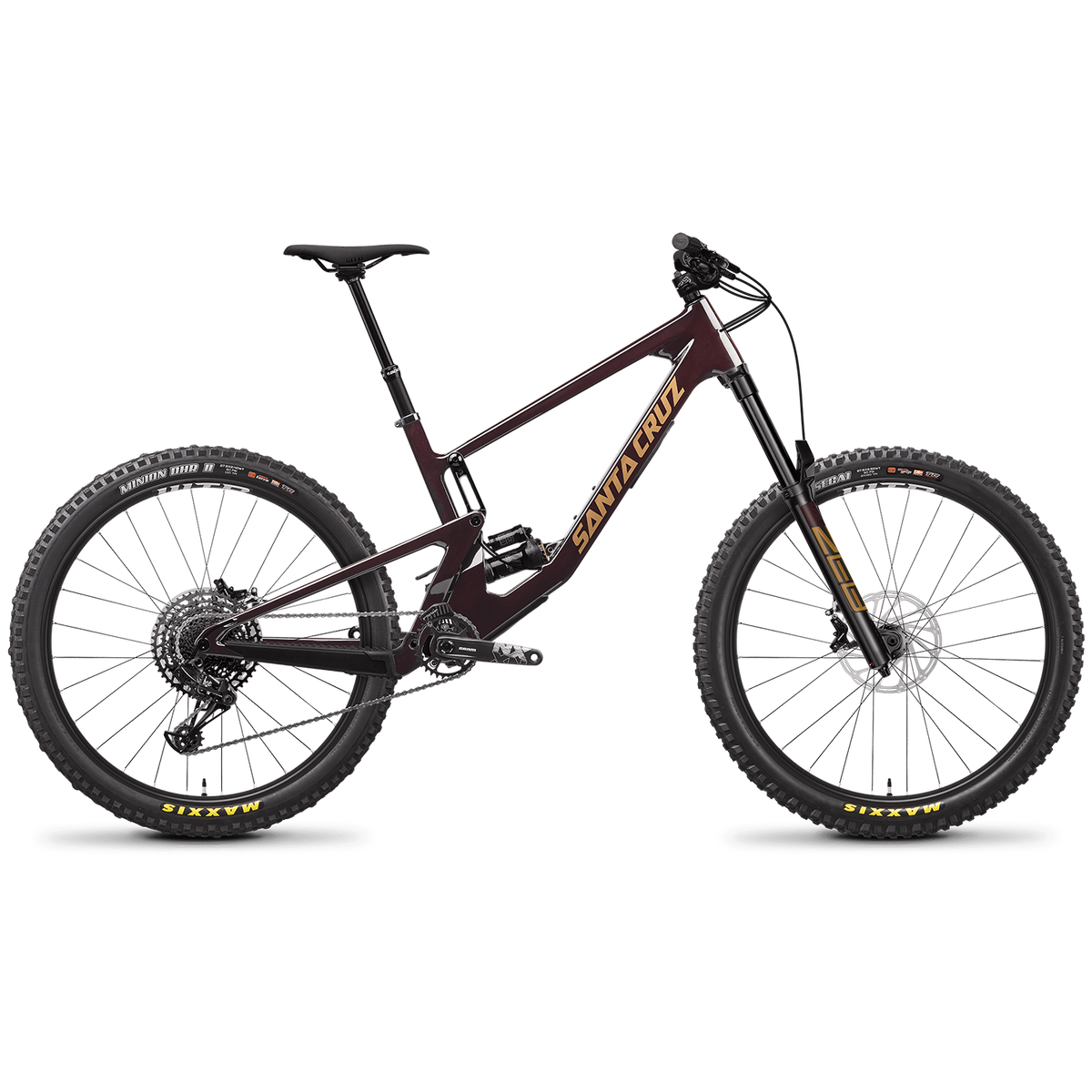 Santa Cruz Bicycles Nomad C R Complete Mountain Bike 2021 Oxblood