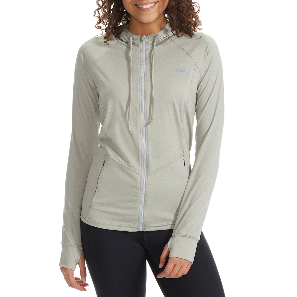O'Neill Blueprint UV Long Sleeve Surf Hoodie - Women's Overcast