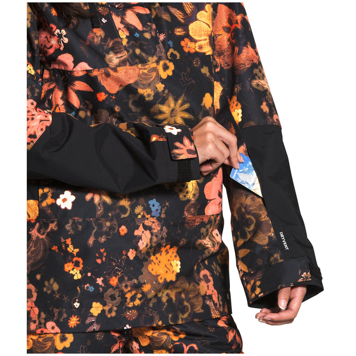 The North Face Tanager Jacket - Women's TNF Black/TNF Black Flower Child Multi Print