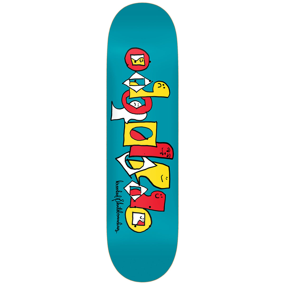 Krooked Pals Team Series 8.25 Skateboard Deck