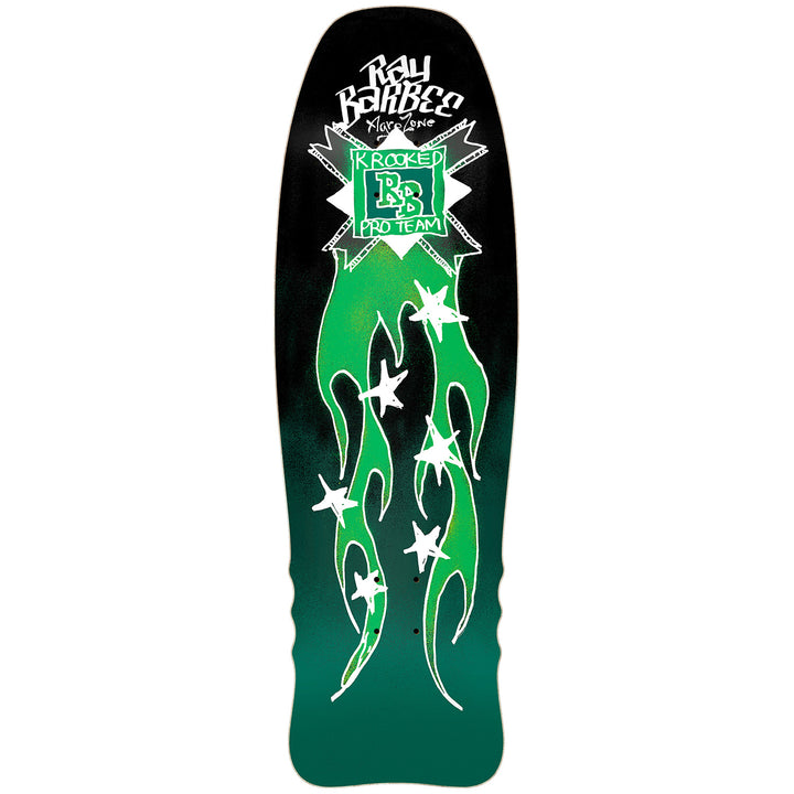 Krooked Ray Barbee Flames 10.0 Skateboard Deck