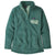 Patagonia Re-Tool Snap-T® Pullover - Girls' Regen Green - Dark Regen Green X-Dye