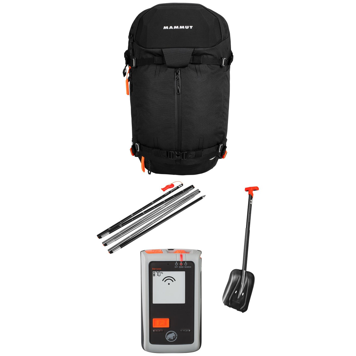 Mammut Nirvana 35L Backpack + Barryvox Tour Safety Package