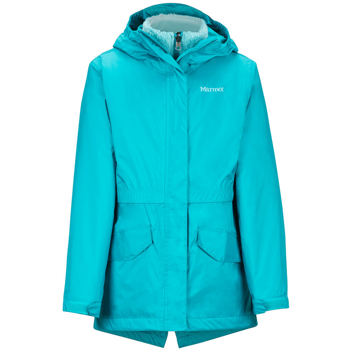 Marmot PreCip Eco Component 3-in-1 Jacket - Girls' Blue Tile