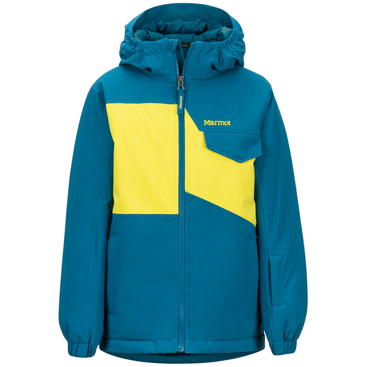 Marmot Rochester Jacket - Boys' Moroccan Blue/Citronelle