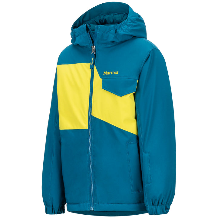 Marmot Rochester Jacket - Boys' Moroccan Blue/Citronelle