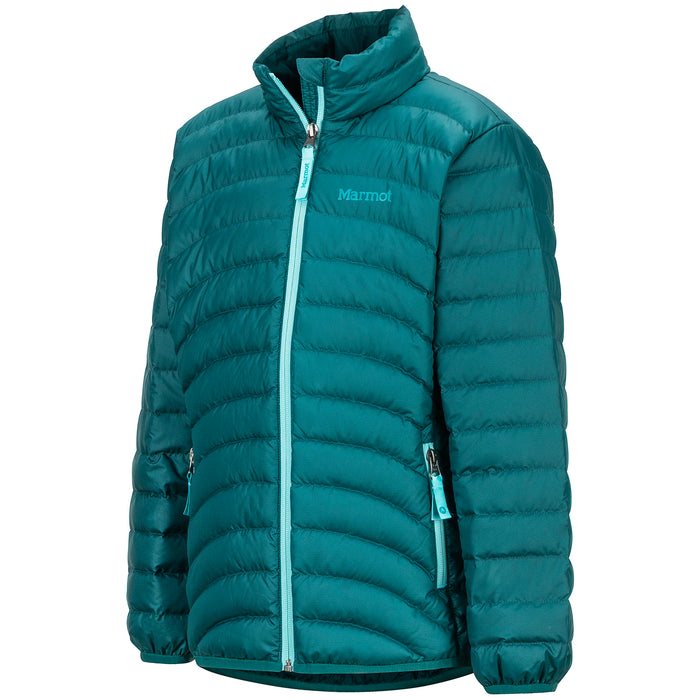Marmot Highlander Down Jacket - Girls' Deep Teal