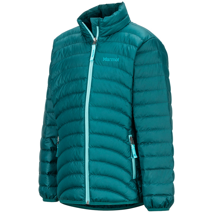 Marmot Highlander Down Jacket - Girls' Deep Teal