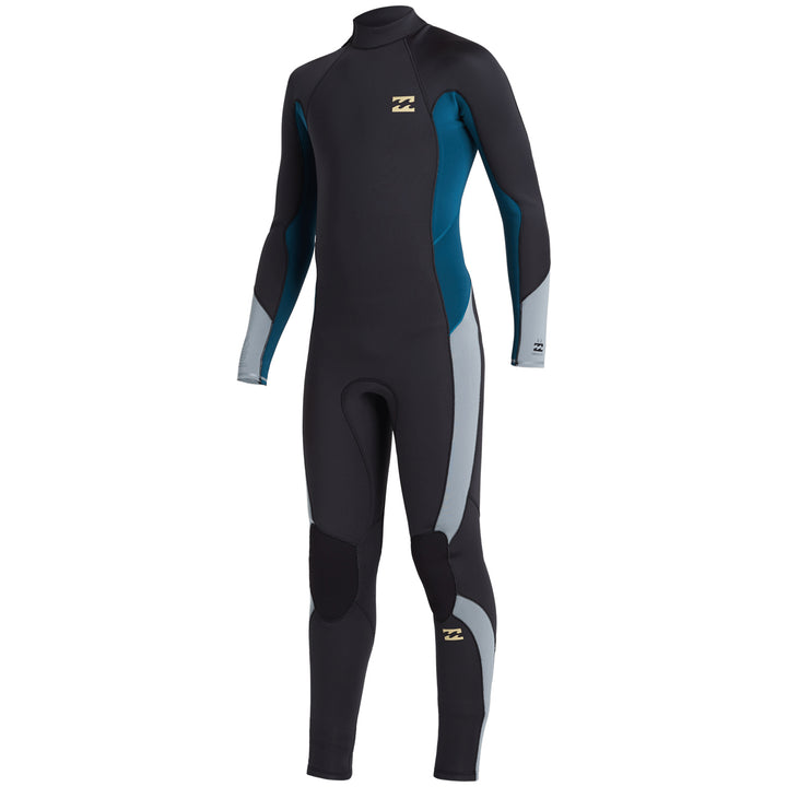 Billabong 3/2 Absolute Back Zip GBS Wetsuit - Boys' Antique Black