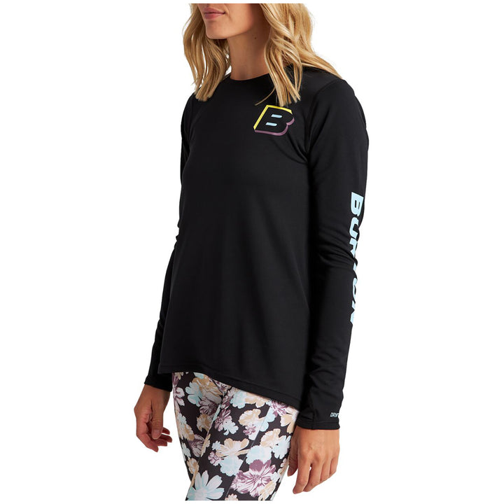Burton Multipath Active Long-Sleeve T-Shirt - Women's True Black.