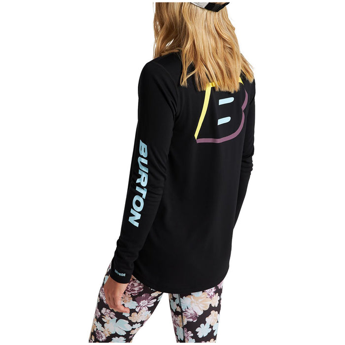 Burton Multipath Active Long-Sleeve T-Shirt - Women's True Black.