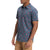 The North Face Baytrail Jacquard Short-Sleeve Shirt - Men's Vintage Indigo Flower Stamp Clip Jacquard