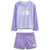 The North Face Long Sleeve Sun Set - Toddlers' Pop Purple Rainbows End Print