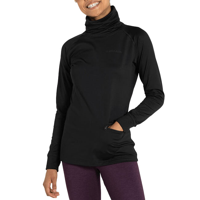 Armada Hideout Midlayer Top - Women's Black