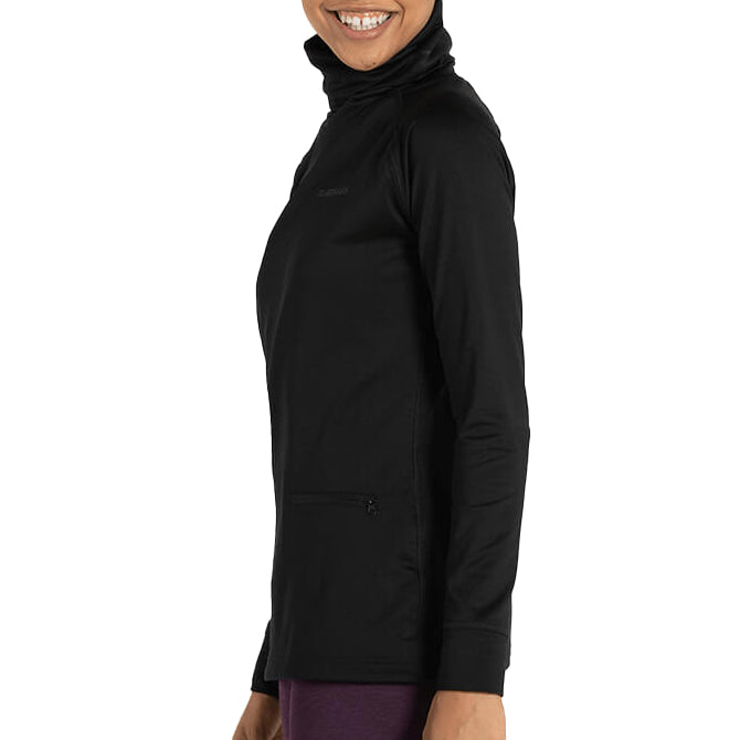 Armada Hideout Midlayer Top - Women's Black
