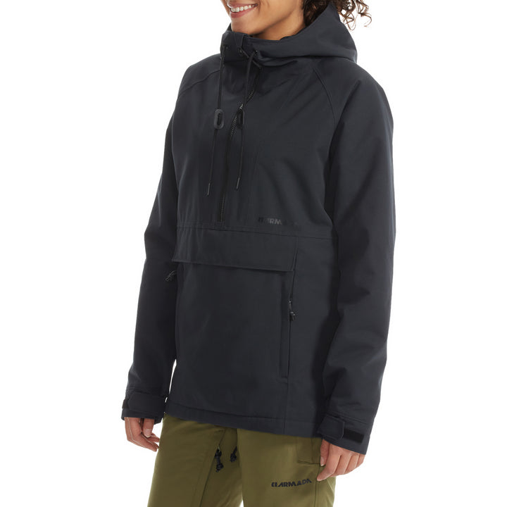Armada x evo Saint Insulated Pullover Jacket - Women's Black