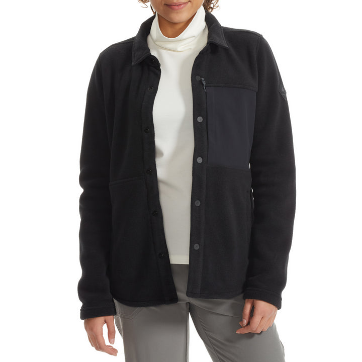 Burton Hearth Snap-Up Fleece - Women's True Black