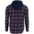 Vans Parkway II Long-Sleeve Hooded Shirt - Men's Dress Blues/Port Royale
