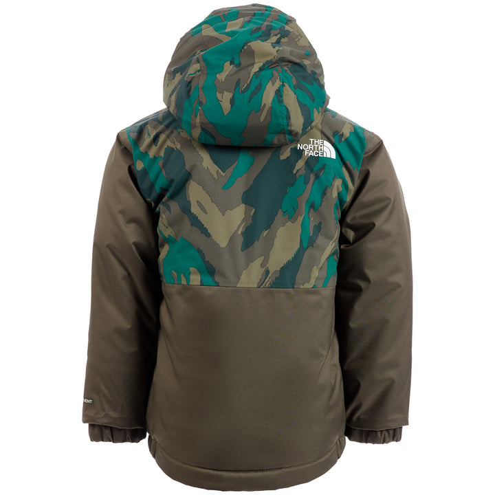 The North Face Snowquest Insulated Jacket - Toddlers' Evergreen Mountain Camo Print