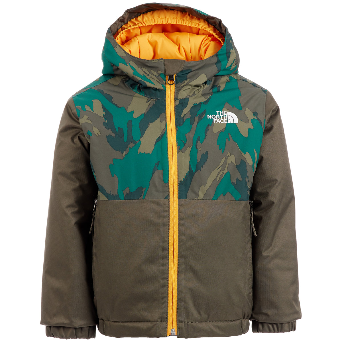 The North Face Snowquest Insulated Jacket - Toddlers' Evergreen Mountain Camo Print