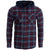 Vans Parkway II Long-Sleeve Hooded Shirt - Men's Dress Blues/Port Royale