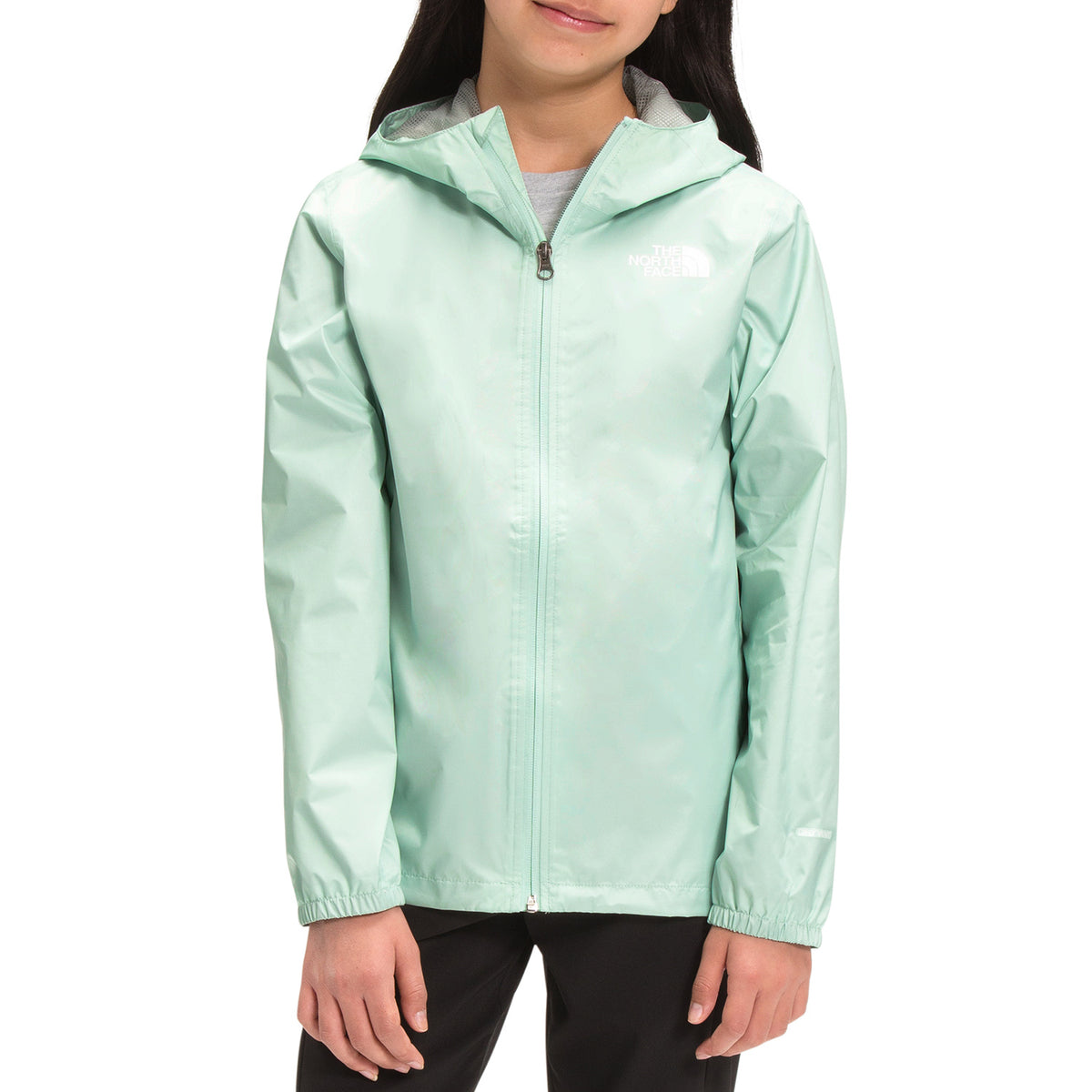 The North Face Zipline Rain Jacket - Girls' Misty Jade
