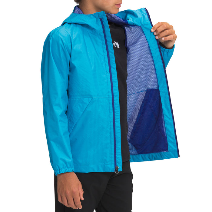 The North Face Zipline Rain Jacket - Boys' Meridian Blue