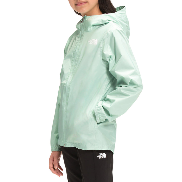 The North Face Zipline Rain Jacket - Girls' Misty Jade
