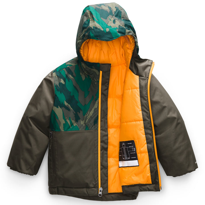 The North Face Snowquest Insulated Jacket - Toddlers' Evergreen Mountain Camo Print