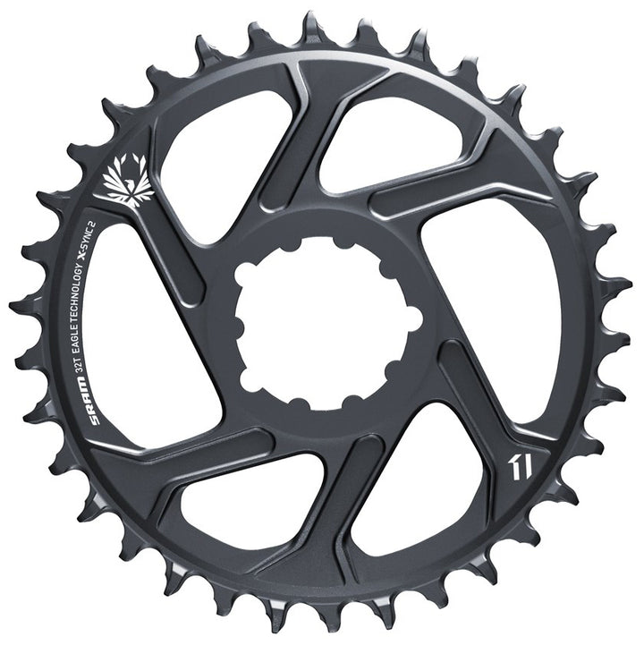 SRAM X-Sync 2 Direct Mount Chainring Lunar Grey