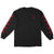 Spitfire Stock Bighead Swirl Long-Sleeve T-Shirt - Men's Black/Red