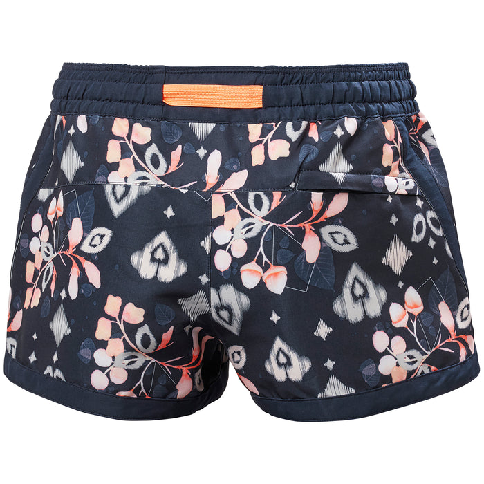 Helly Hansen Solen Printed 2" Watershorts - Women's Navy Print