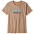 Patagonia Pastel P-6 Logo Organic Crew T-Shirt - Women's Pampas Tan