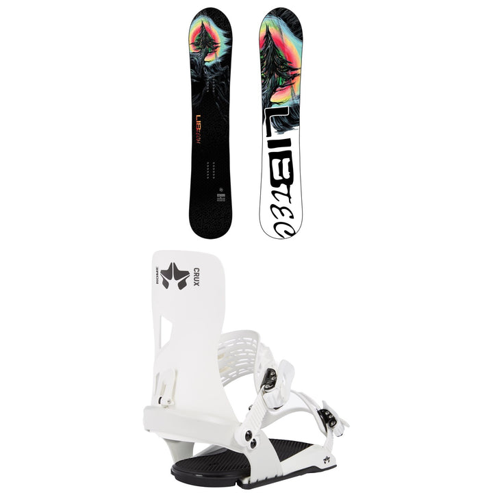Lib Tech Dynamo C3 Snowboard + Rome Crux SE Snowboard Bindings 2020