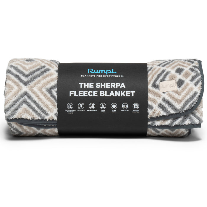 Rumpl Sherpa Fleece Blanket Kaleidoscope