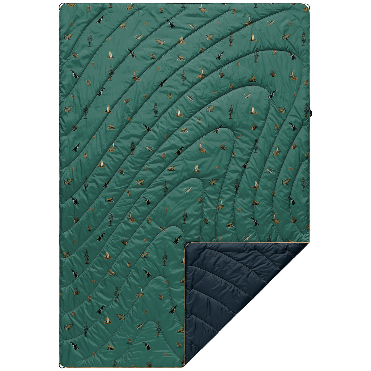 Rumpl Original Puffy Blanket - Left Coast