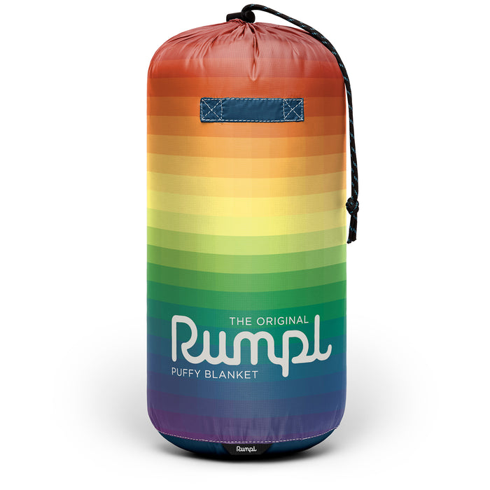 Rumpl Original Puffy Blanket - Rainbow Fade Rainbow Fade