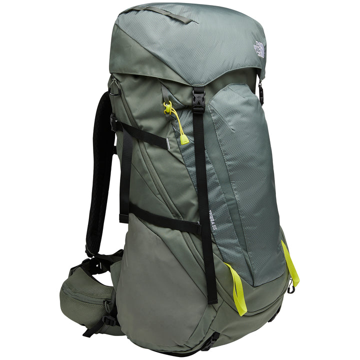 The North Face Terra 55L Backpack Agave Green/Sulphur Spring Green