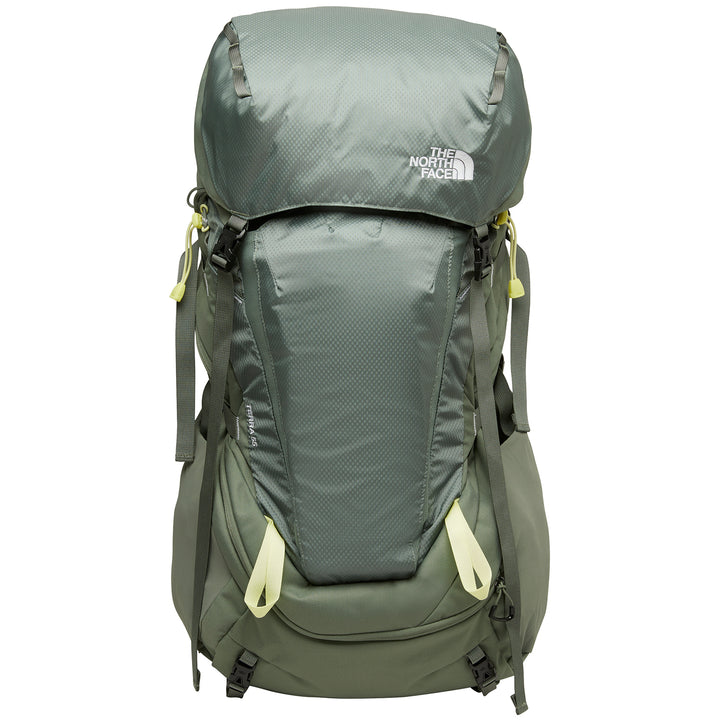The North Face Terra 55L Backpack - Women's Agave Green/Pale Lime Yellow