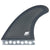 True Ames KC Futures Tri Fin Set Smoke Hexcore