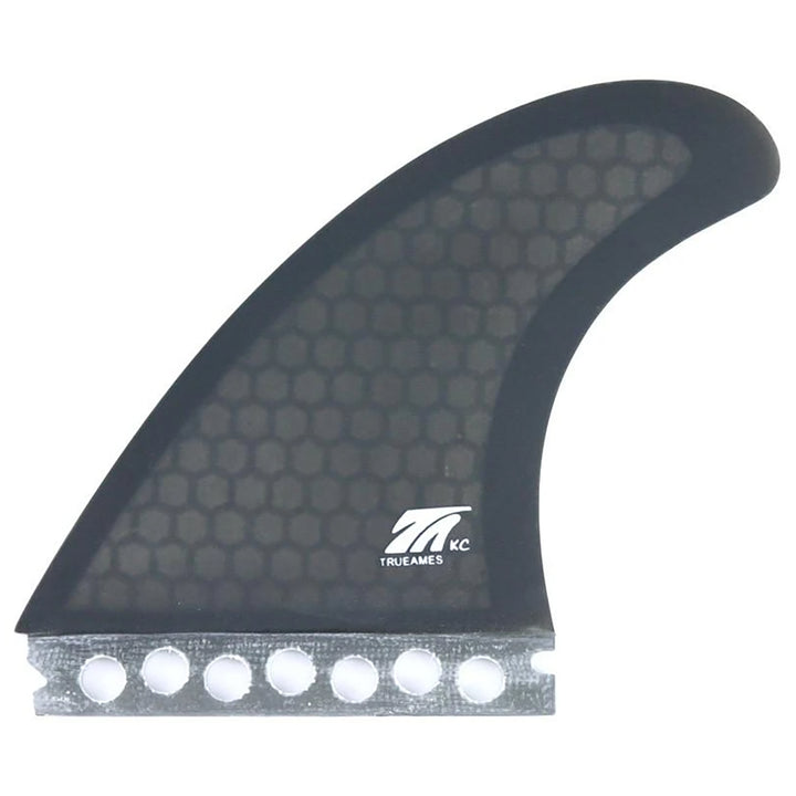 True Ames KC Futures Tri Fin Set Smoke Hexcore